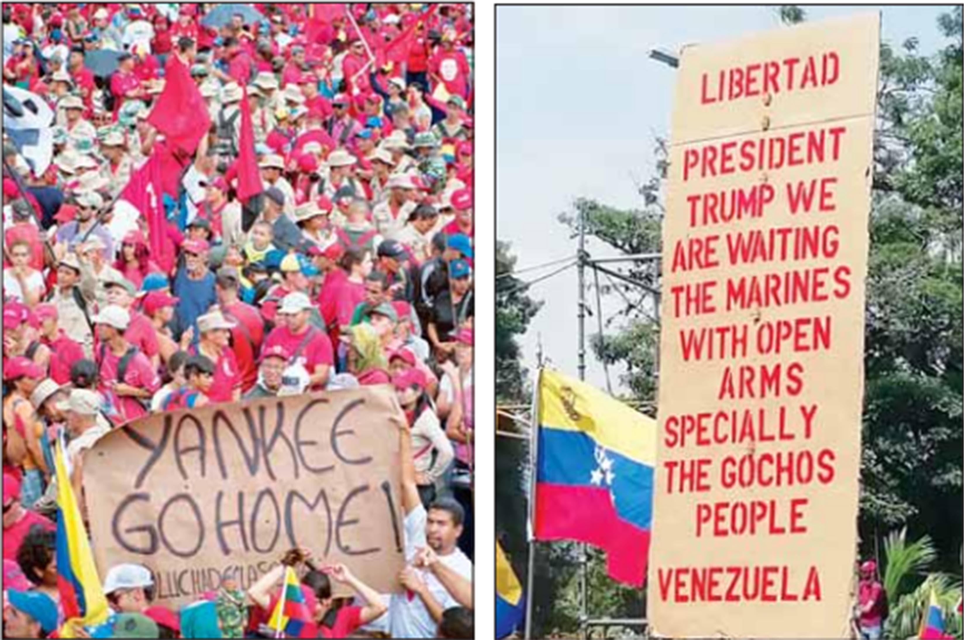 ¡ABAJO LA OFENSIVA IMPERIALISTA SOBRE VENEZUELA!