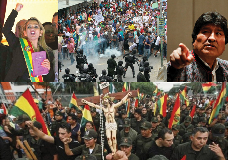 Bolivia: ¡Abajo el gobierno golpista de Jeanine Añez!