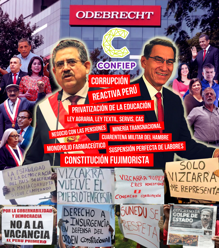 PERÚ:¡NI MERINO, NI VIZCARRA!: POR LA MOVILIZACIÓN INDEPENDIENTE DEL PROLETARIADO