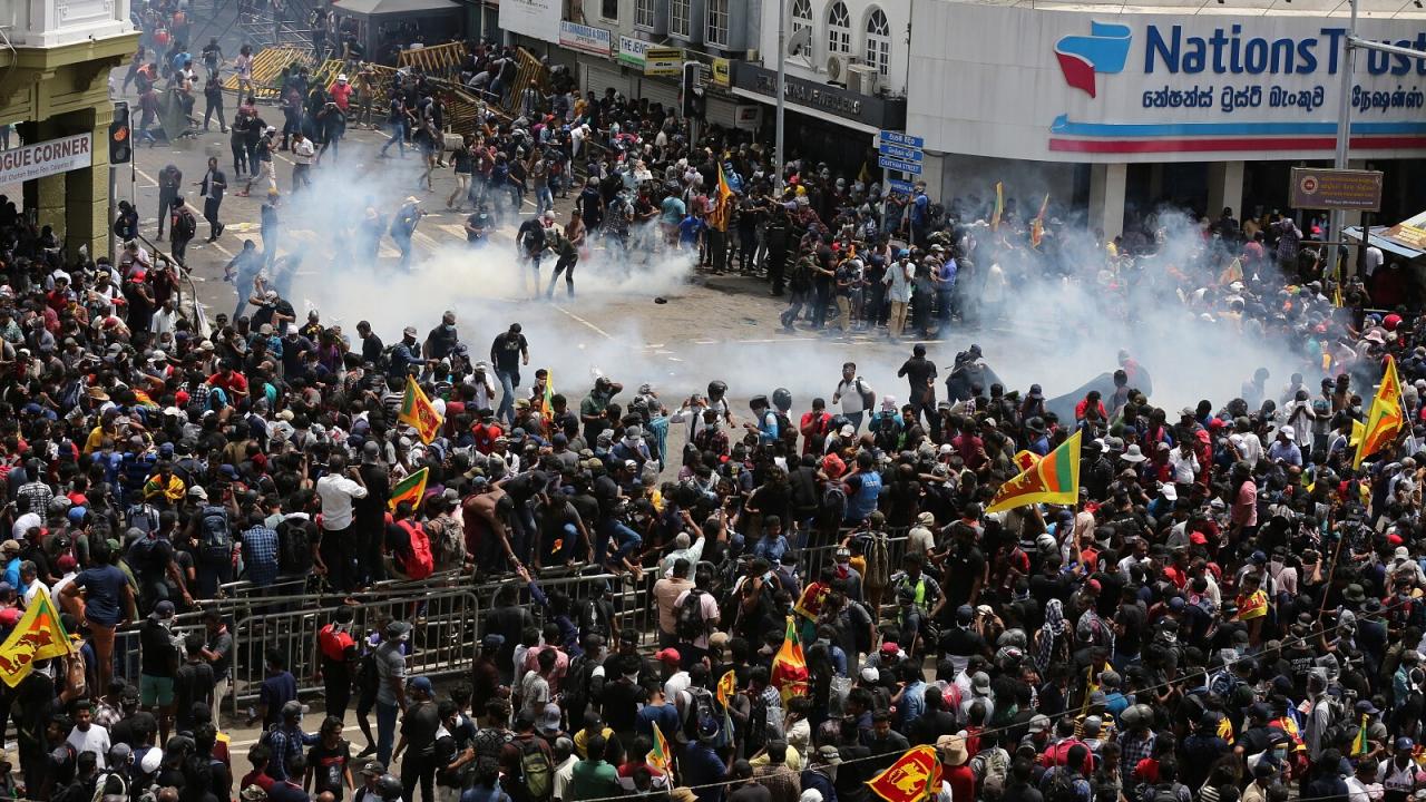 Sri Lanka: de la crisis a la caída del gobierno