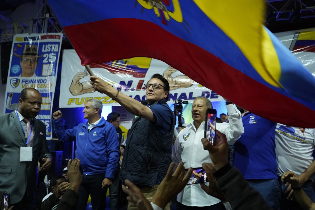 Ecuador: matan a candidato presidencial