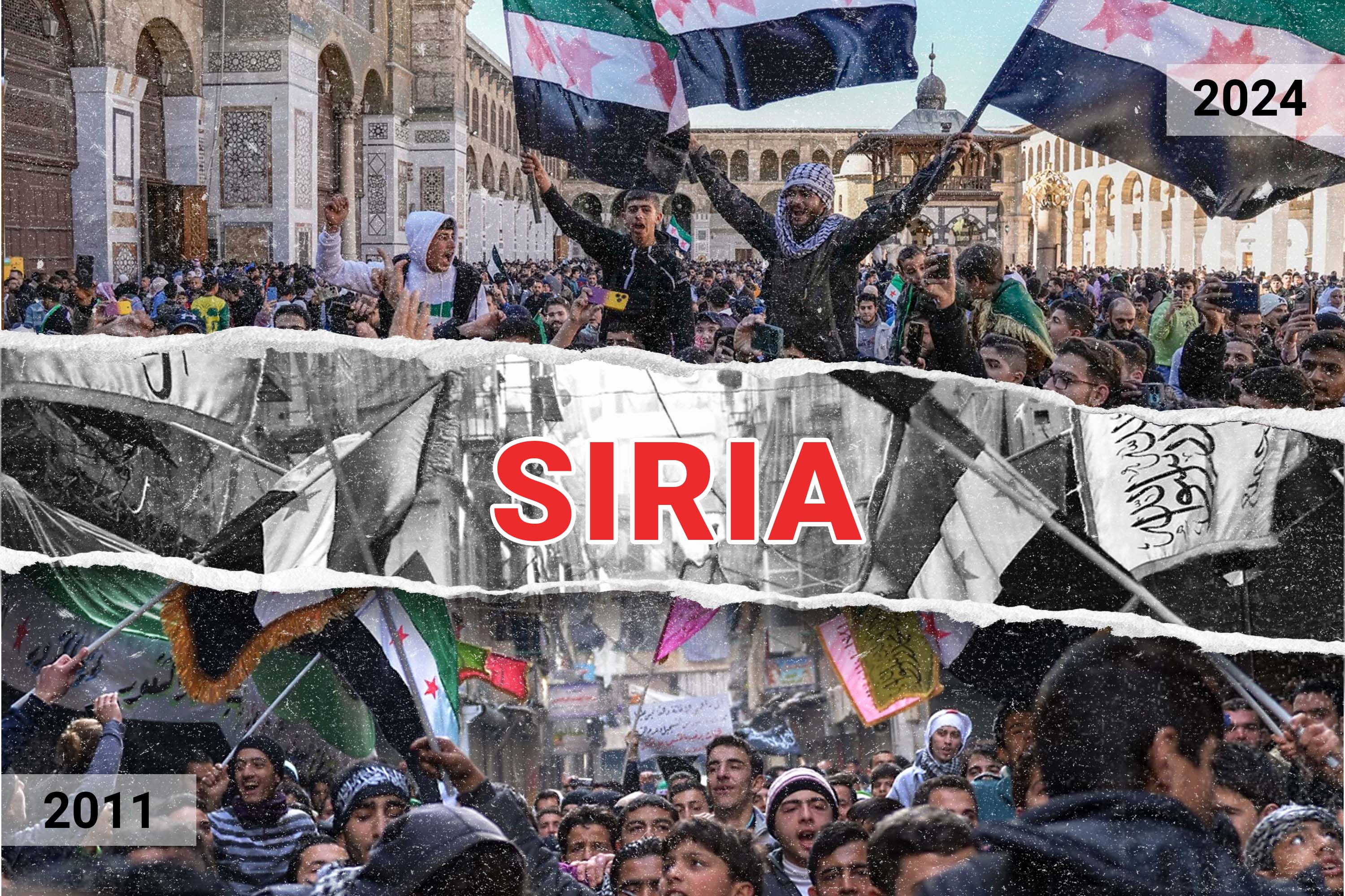Siria: ¡Viva la caída del dictador sionista al-Asad!
