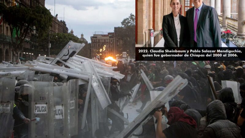 Sheinbaum y la represión del movimiento estudiantil